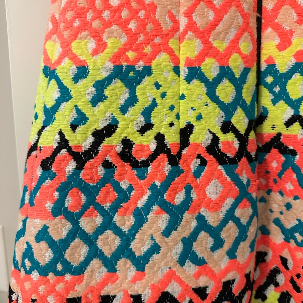 Colorful Geometric Pattern Dress - Picture 3 of 4